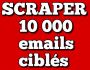 10 000 Emails ULTRA CIBLS sans coder